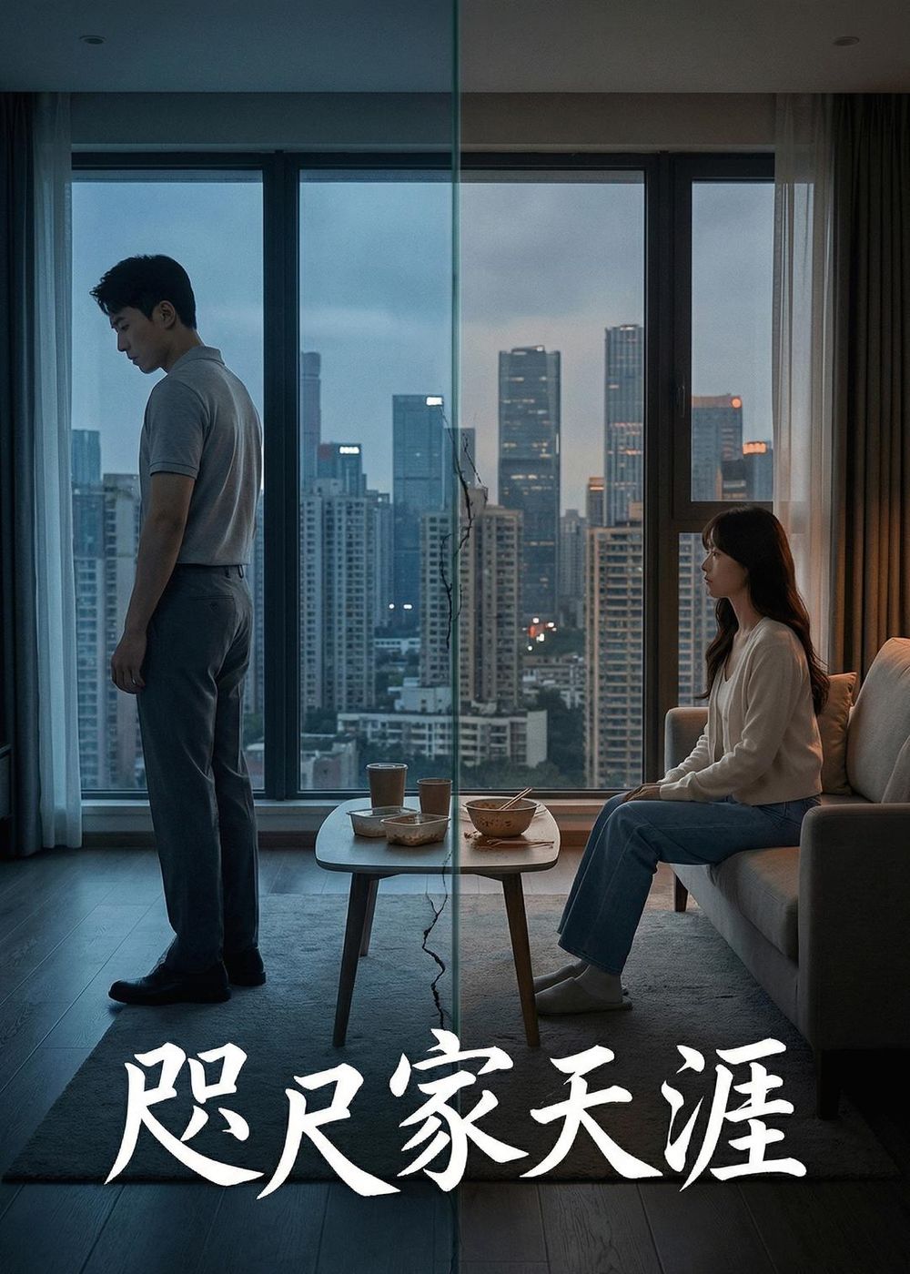 咫尺家天涯